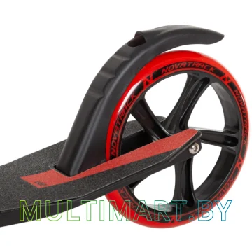 Самокат Novatrack Deft Pro New 230FS.DEFT.BBK22 (черный/красный, 2022) картинка 8